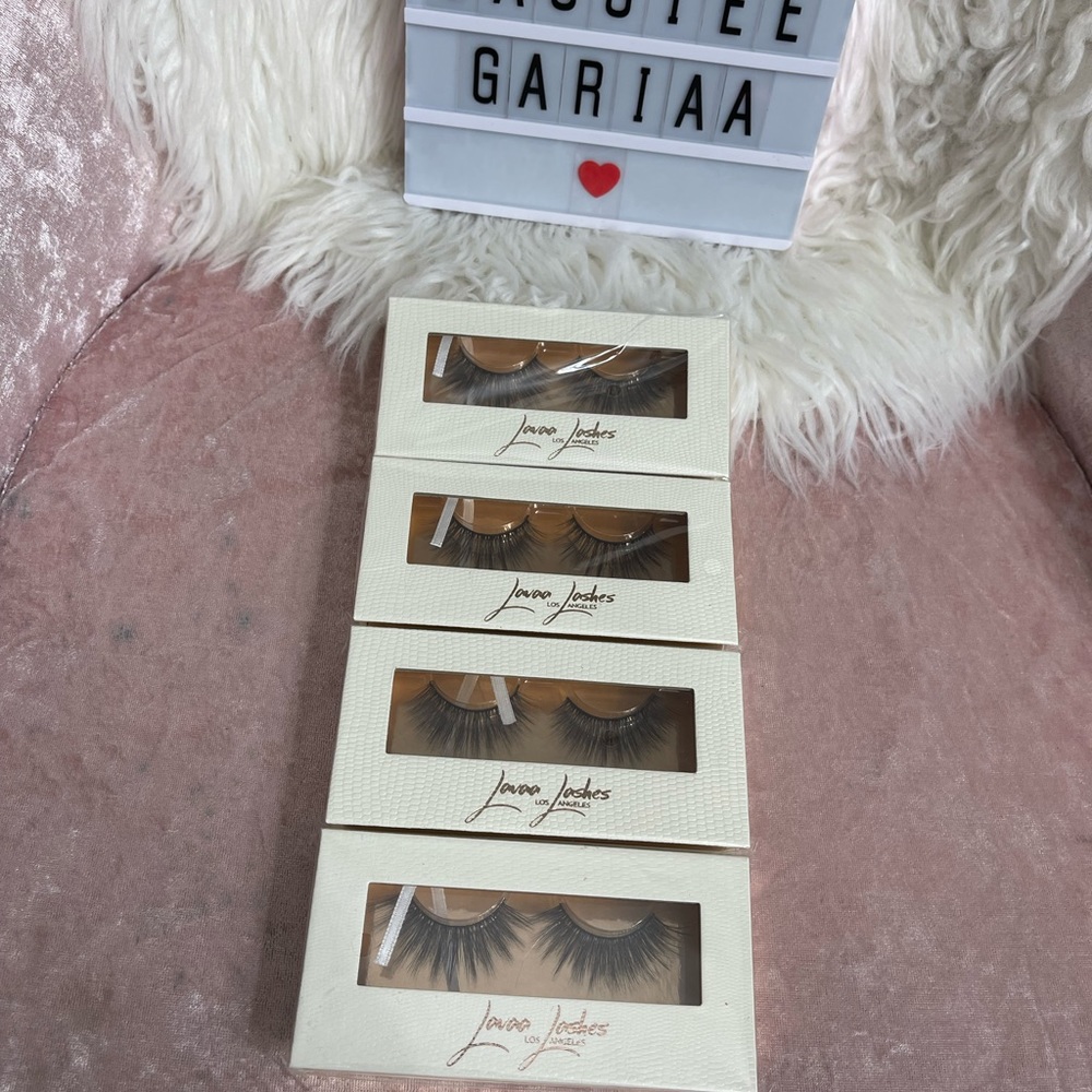 (4) Lavaa Lashes Set